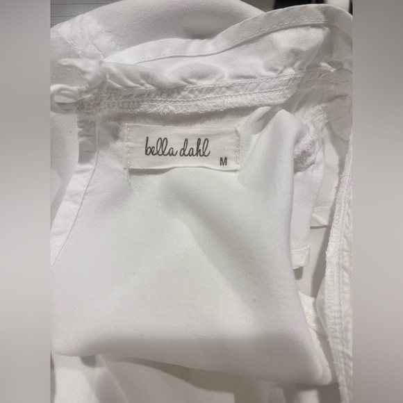 Bella Dahl Mock Neck Ruffle Top - Picture 6 of 7